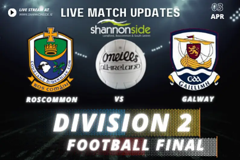 Live Blog: Roscommon v Galway