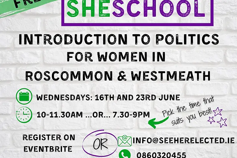 Roscommon women encouraged to join local political course