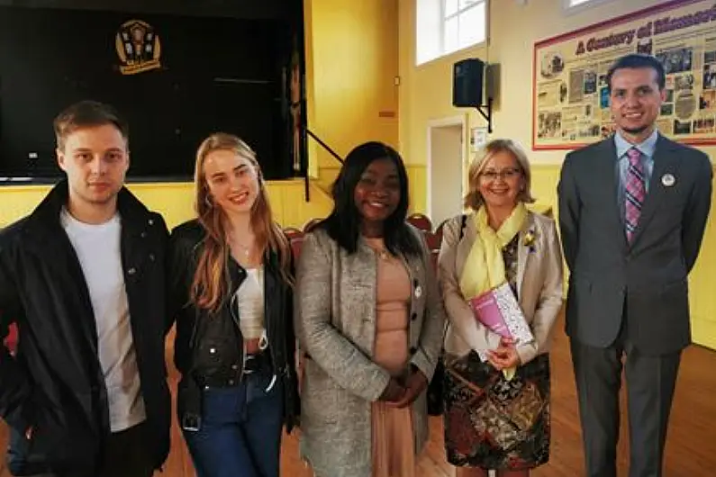 Polish Ambassador visits Longford and meets Ukrainian refugees