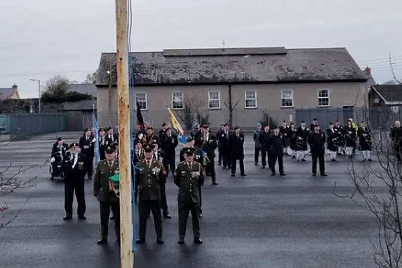 Tributes paid to veterans of Longford's Connolly Barracks