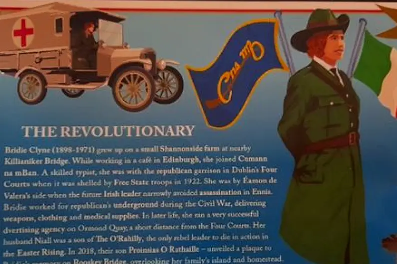 Son of Leitrim revolutionary figure delighted with latest signage remembering her life