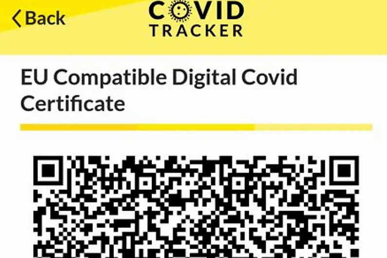 Updated Digital Covid certs to be issued from tonight