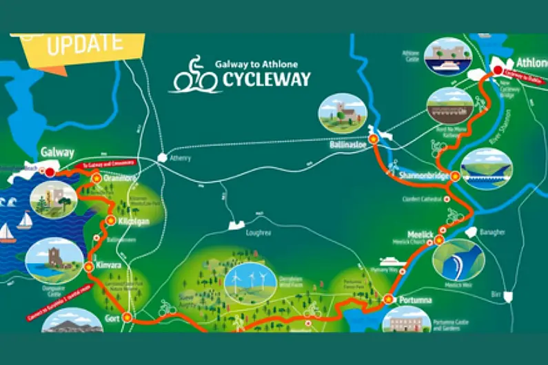 Galway to Athlone Greenway information events to take place next week