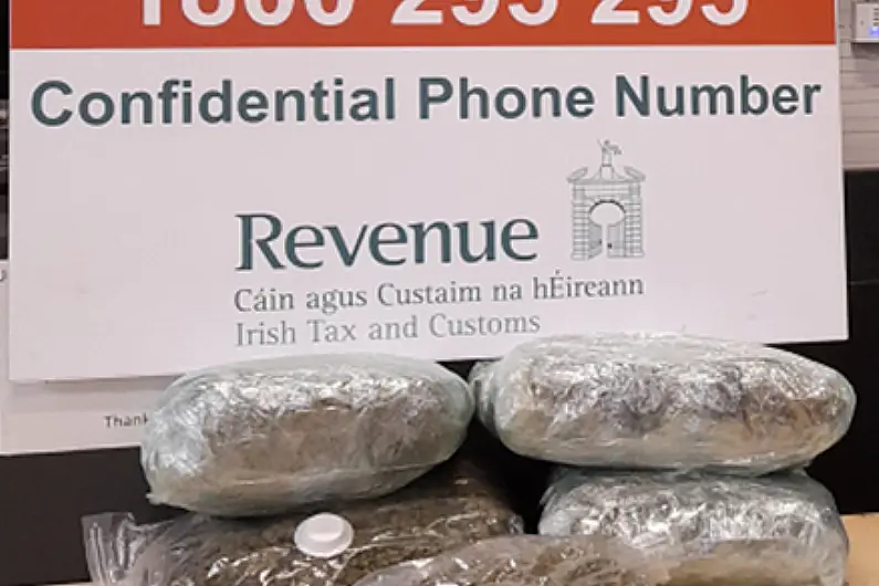 Over &euro;100,000 worth of drugs seized in Athlone by Revenue