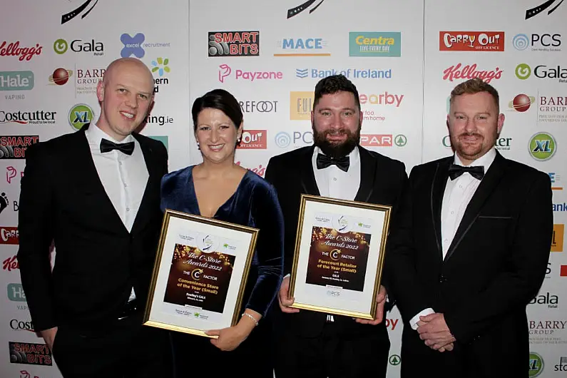 McGuires of Rooskey wins silver in national retail awards