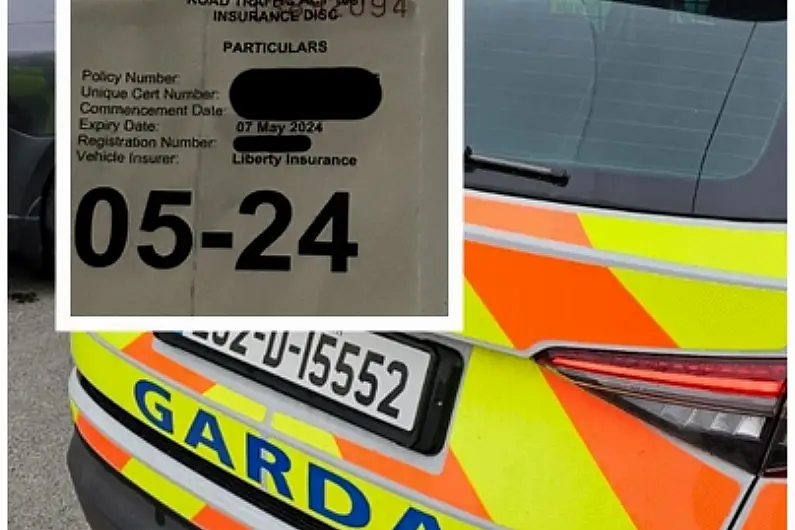 Local Garda&iacute; issue warning over counterfeit insurance discs