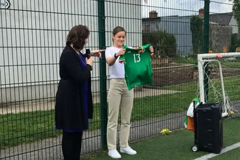 LISTEN: Creagh NS celebrate Heather Payne's success with Ireland's soccer side