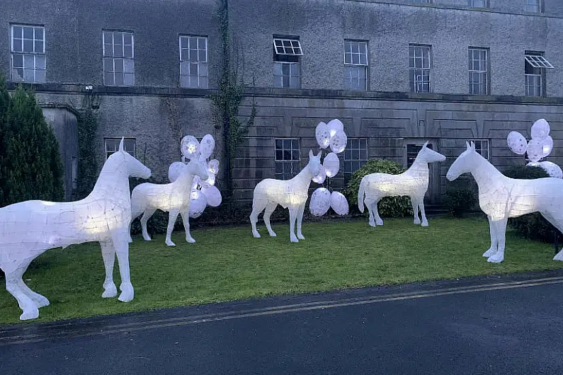 Special light festival event at Connolly Barracks in Longford tonight