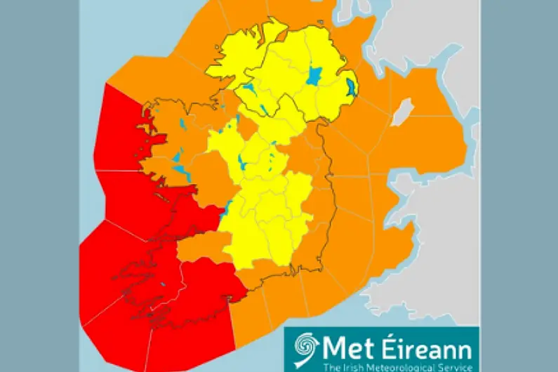 Status Orange wind warning issued for Leitrim