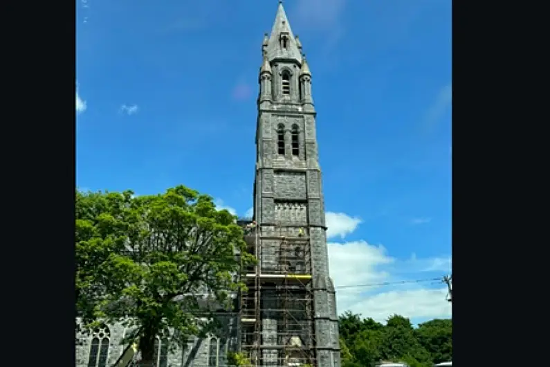 Restoration work begins on Sacred Heart Church in Roscommon