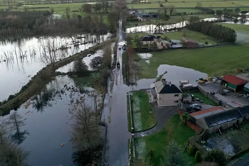 Houses &amp; farms surrounding Lough Funshinagh at risk of flooding