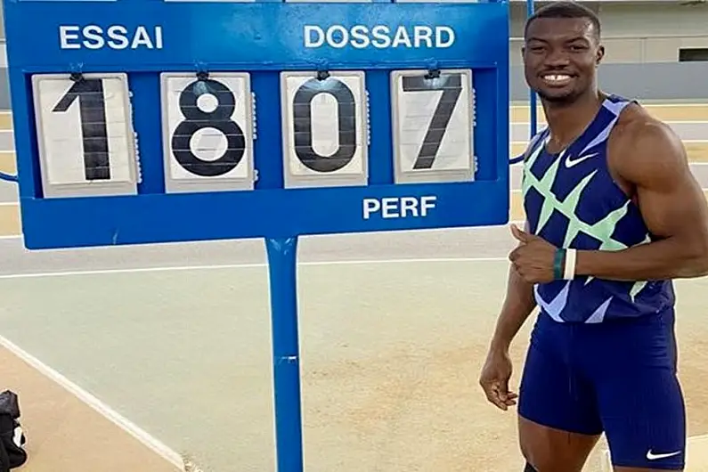 Zango Sets Indoor Triple Jump World Record