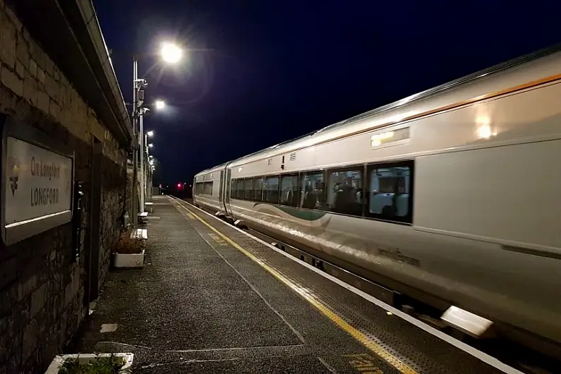 Sligo Dublin train delayed in Longford following medical incident