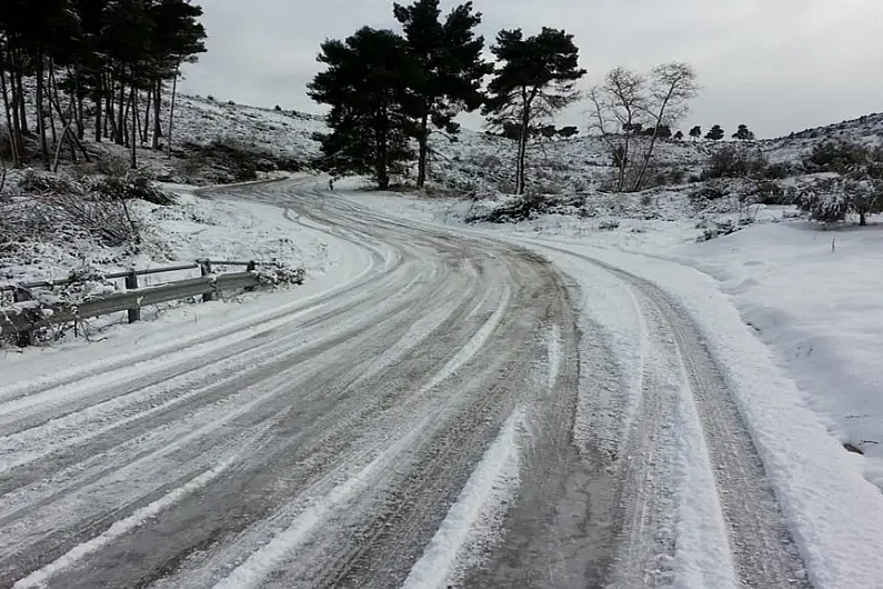 Status orange snow and ice warning issued for local counties